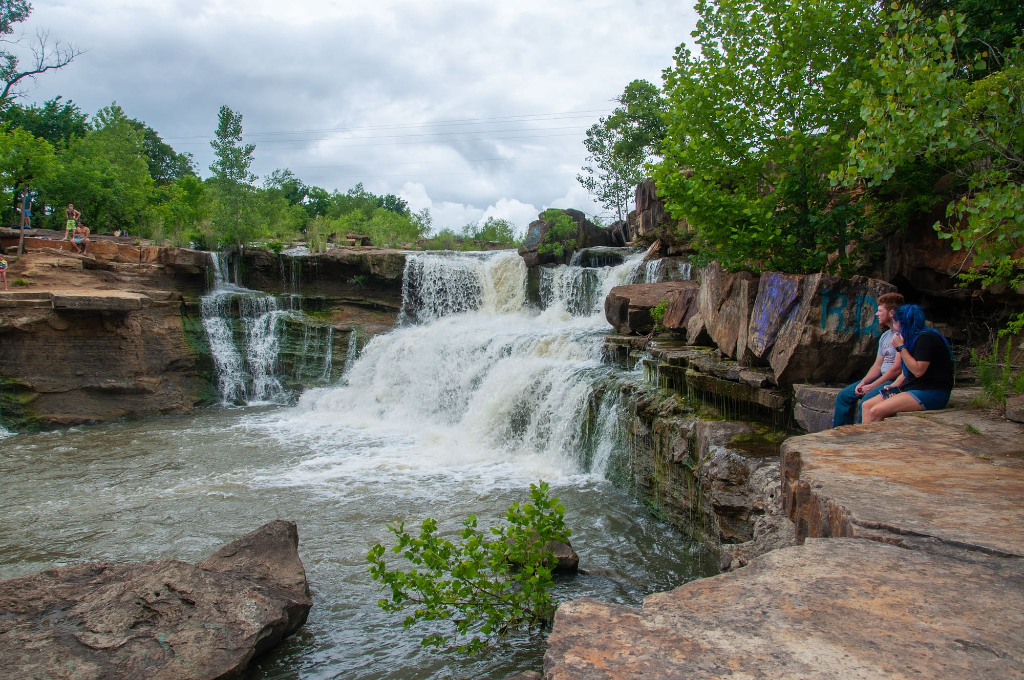 The best little waterfall in Oklahoma Grumpy Pilgrim